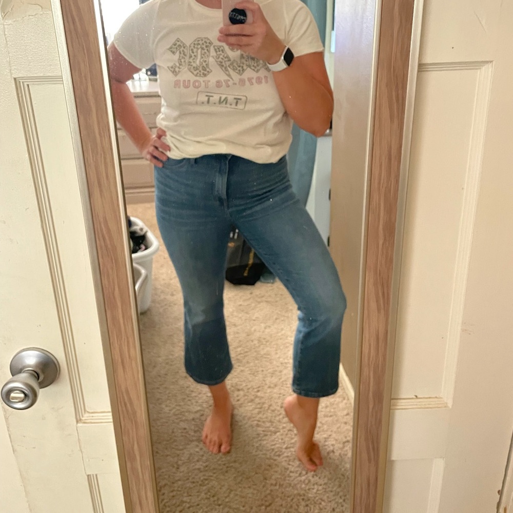 Madewell jeans curvy Cali boot size 30